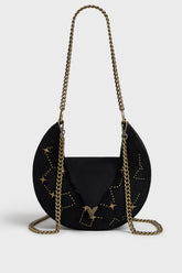 Celestial Sky Velvet Crossbody Bag