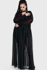 Crimson Viper Knitted Cardigan