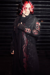 DEAD AS F**K ASSASSINS LONG CARDI