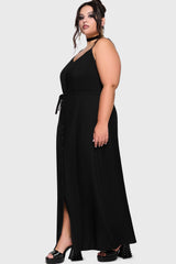 Cottage Chorus Maxi Dress BLACK