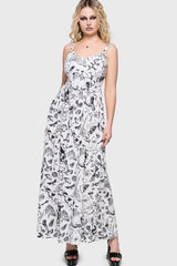 Junniper Maxi Dress WHITE/BLACK