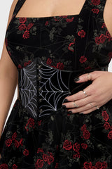 Devil's Darling Embroidered Waist Belt