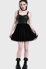 Estria Hex Cupped Mini Dress