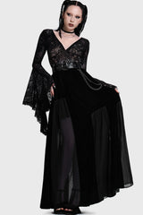Estria Hex Maxi Skirt