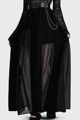 Estria Hex Maxi Skirt