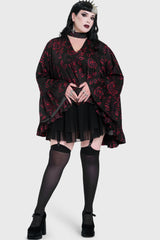 Funeral Rose Blouse