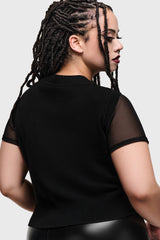 Golden Spire Knitted Top