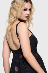 Junniper Maxi Dress BLACK/PINK