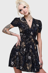 Midnight Garden Mini Dress