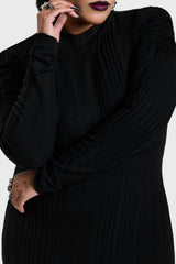 Noir Back Cut Out Maxi Dress