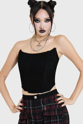 Ophidian Lace Corset Top
