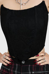 Ophidian Lace Corset Top