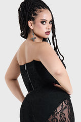 Ophidian Lace Corset Top