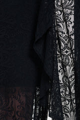 Ophidian Lace Maxi Dress