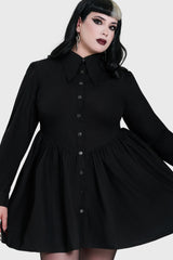 Ophidian Poplin Mini Dress