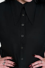 Ophidian Poplin Mini Dress
