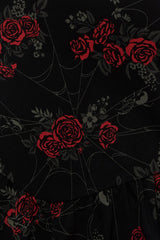 Poisoned Rose Midi Dress