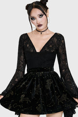 Polaris Night Mini Skirt