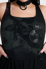ROT IN HELL CORSET TOP