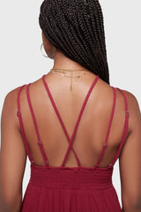 Shadow Dance Dress Red