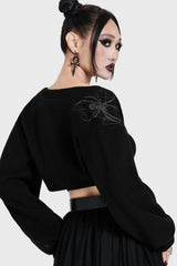 Spiderella Knitted Bolero