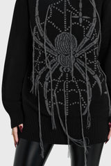 Spiderella Knitted Sweater