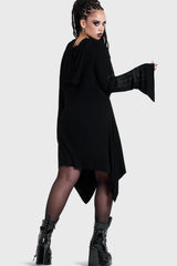 SYNTHETIC LOVE HOOD DRESS