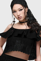 Thorned Spire Off The Shoulder Top