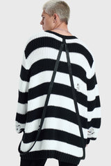 Trust Issues Striped Knit Sweater