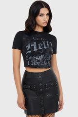Velvet Frame Skirt