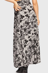 Venomous Rose Lace Up Skirt