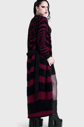 VOICES SPIRAL KNIT CARDIGAN