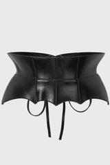Wetland Bat Peplum Corset