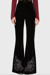 A Devil's Rose Flares Black