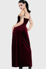 Basilica Velvet Maxi Dress