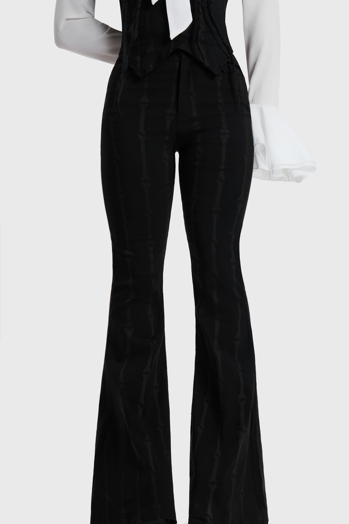 BONE STRIPE FLARES