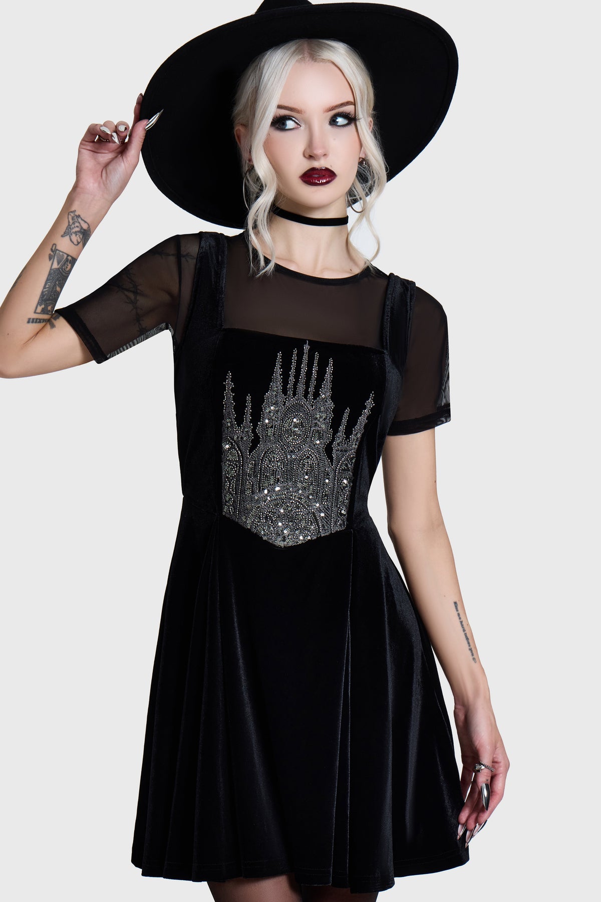 CATHEDRA CORSET MINI DRESS