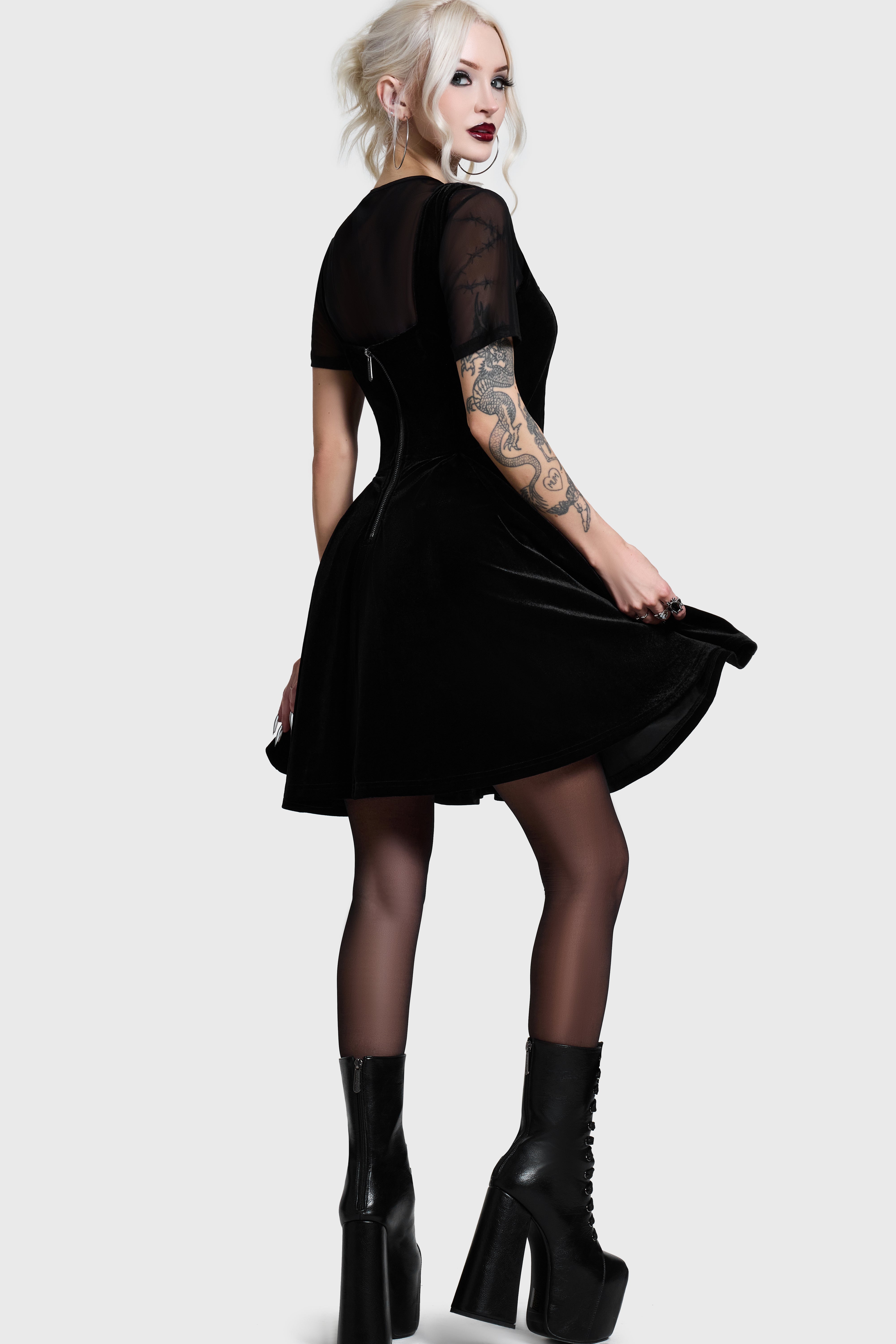 CATHEDRA CORSET MINI DRESS