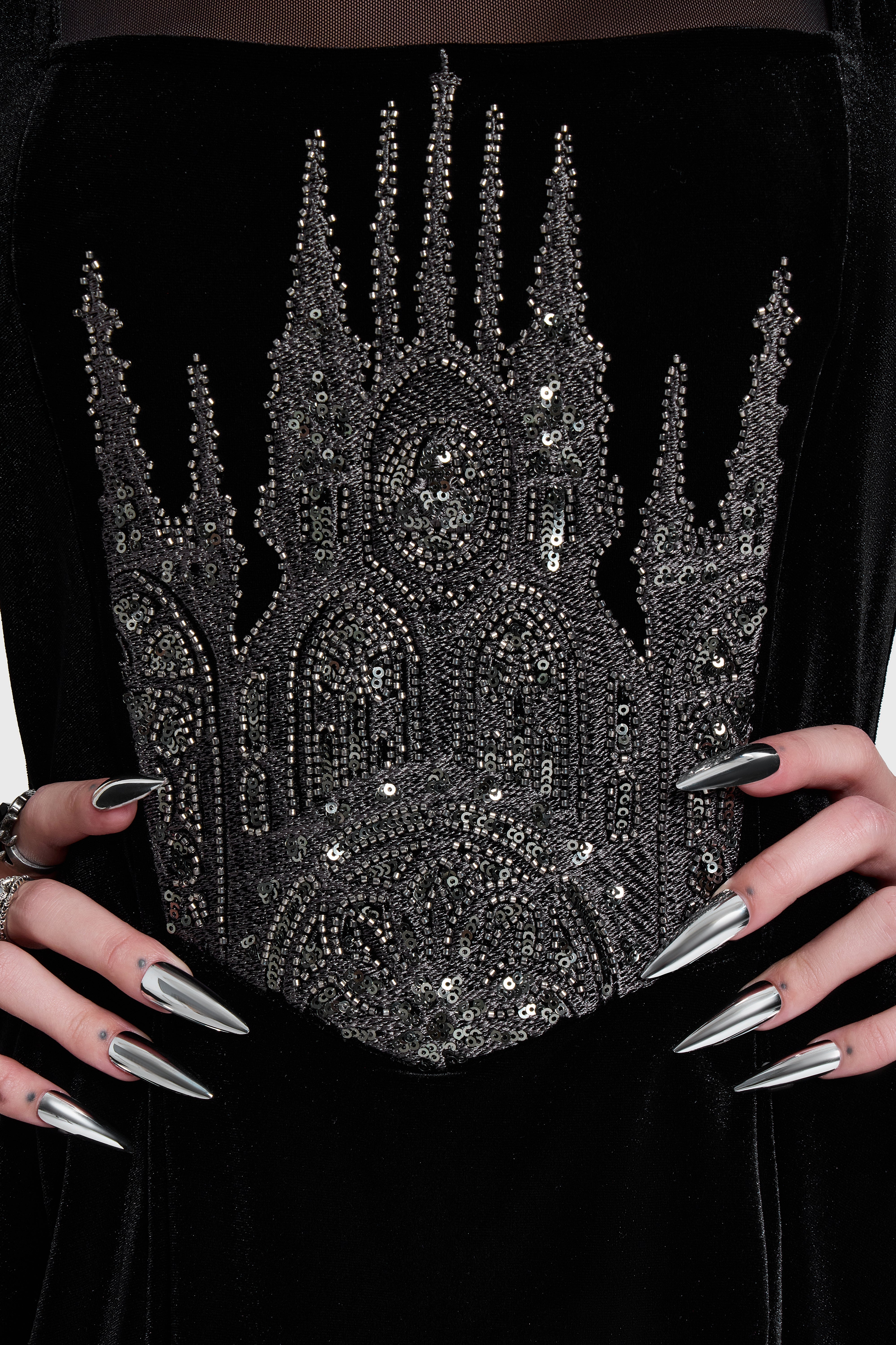 CATHEDRA CORSET MINI DRESS