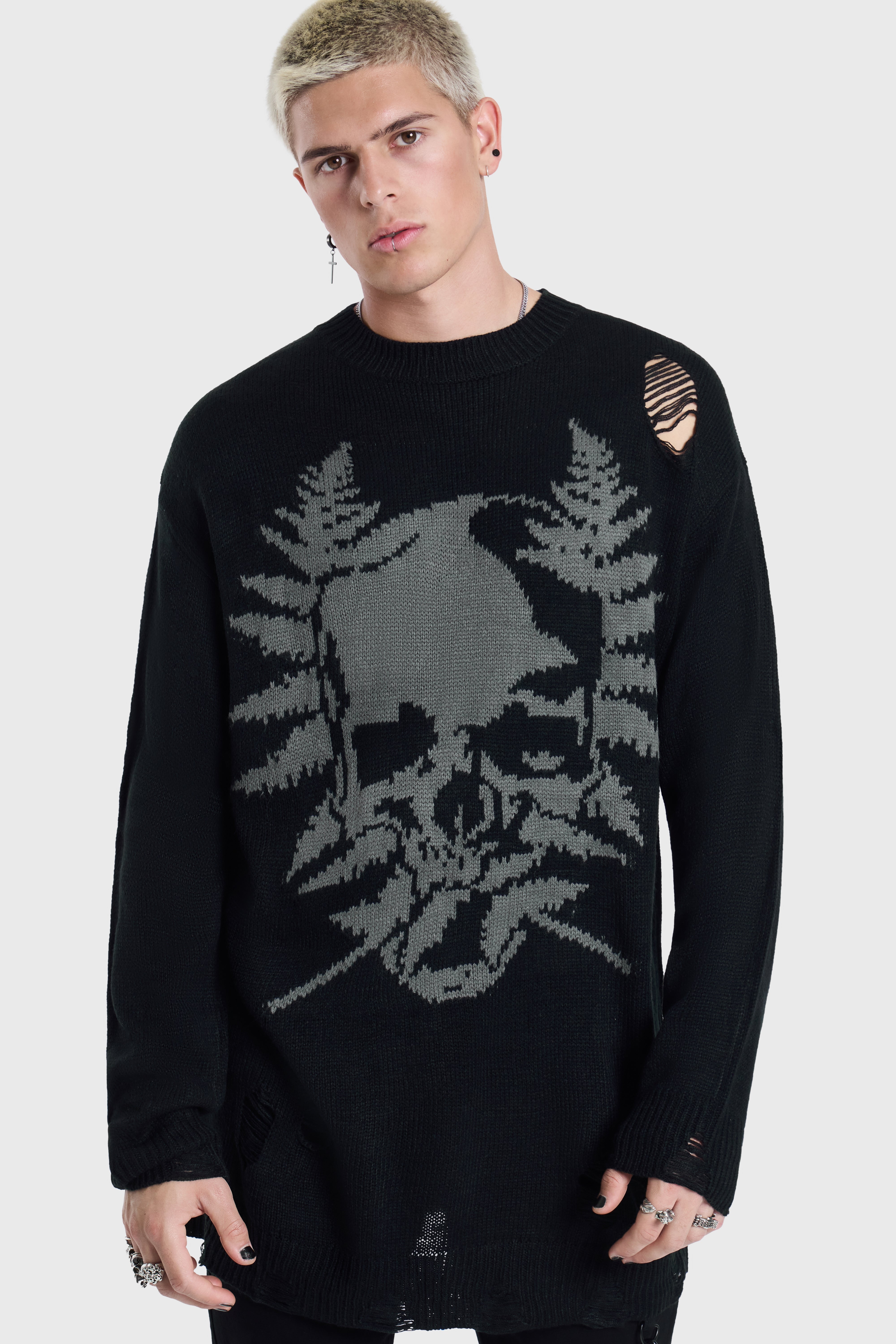 Cause Fear Knit Sweater
