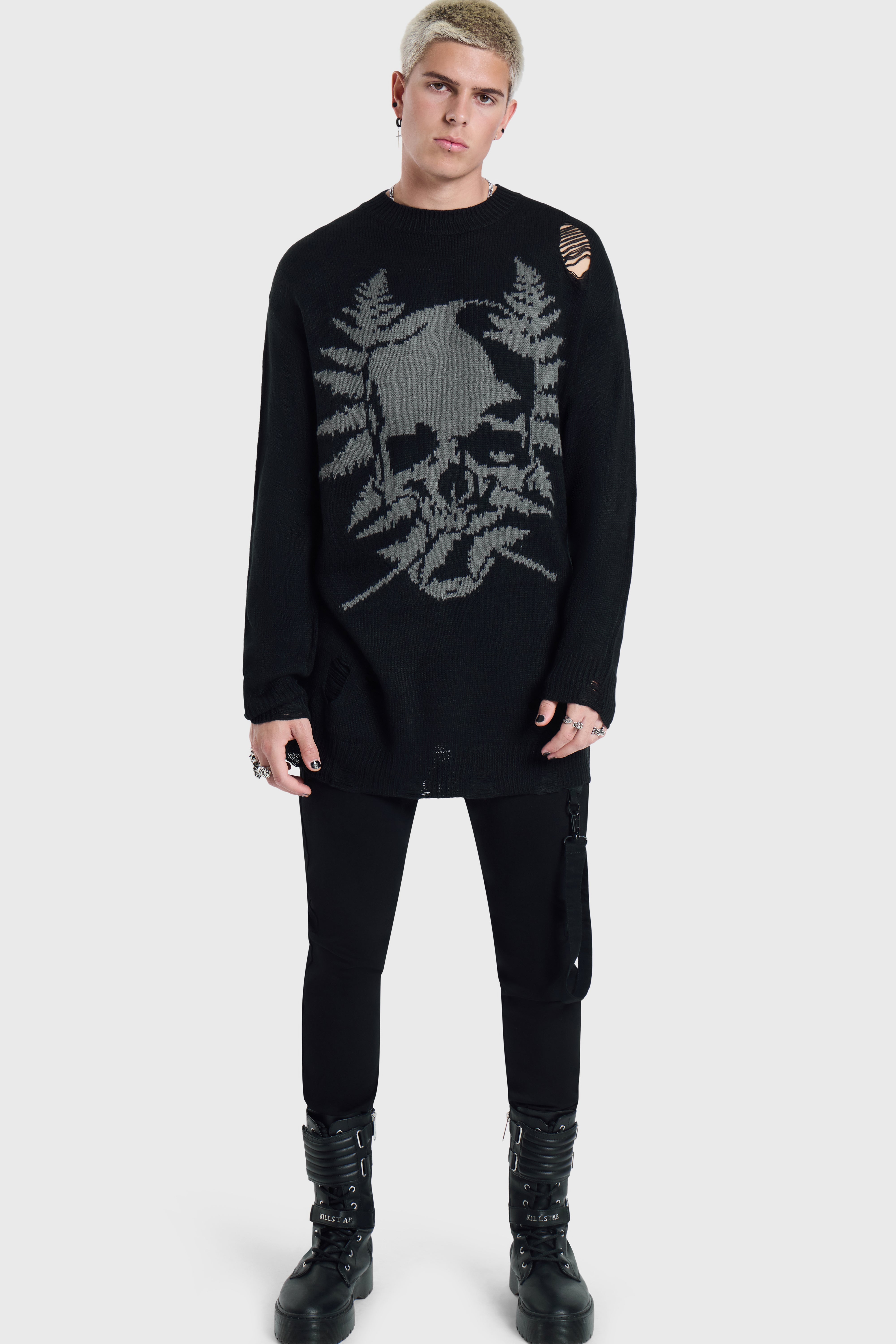 Cause Fear Knit Sweater