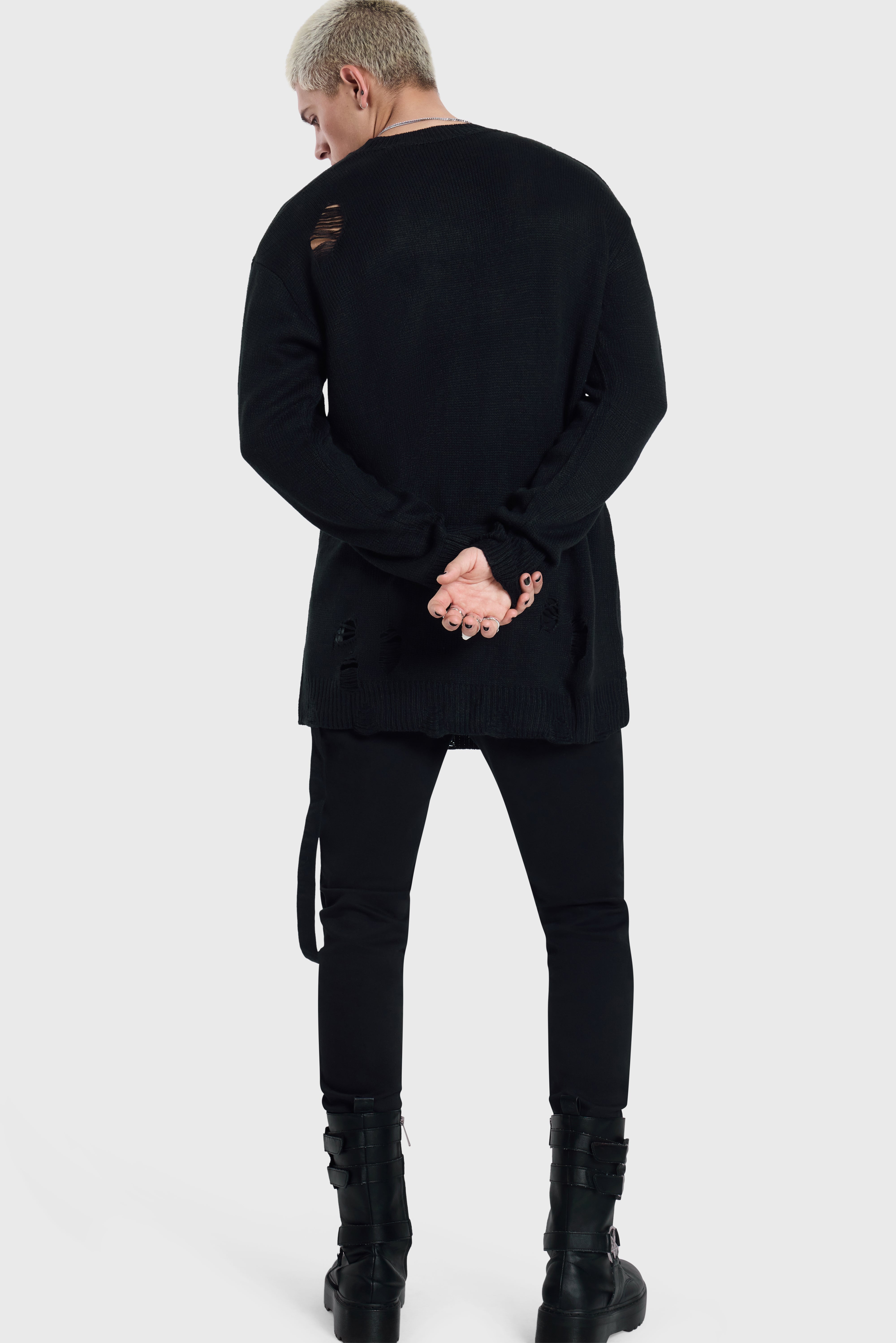 Cause Fear Knit Sweater