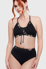Cinder Root Bikini Top