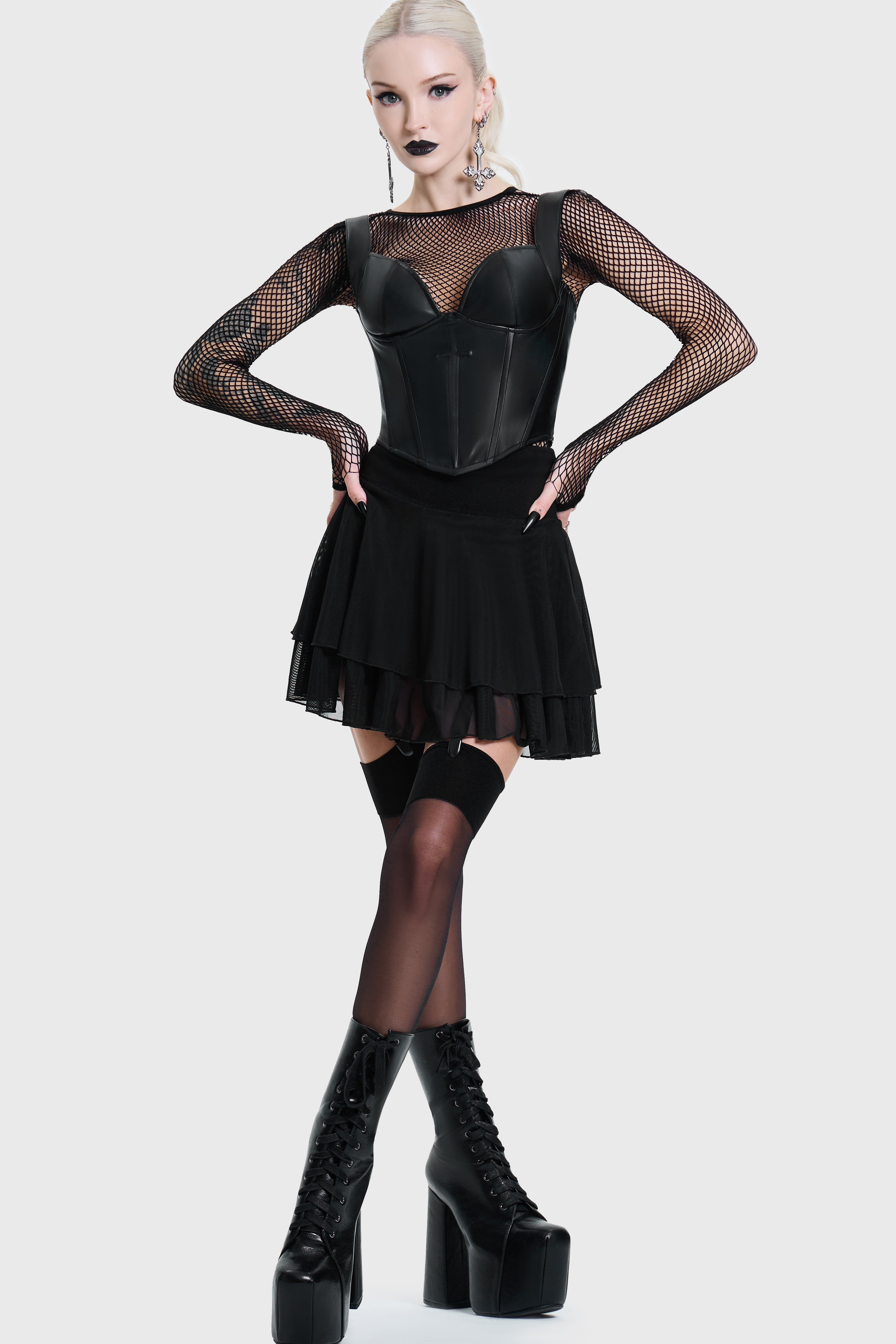 Deathly Desire Corset Top