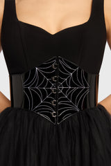 Devil's Darling Embroidered Waist Belt