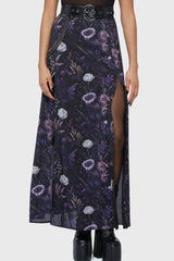Dusk's Garden Maxi Skirt
