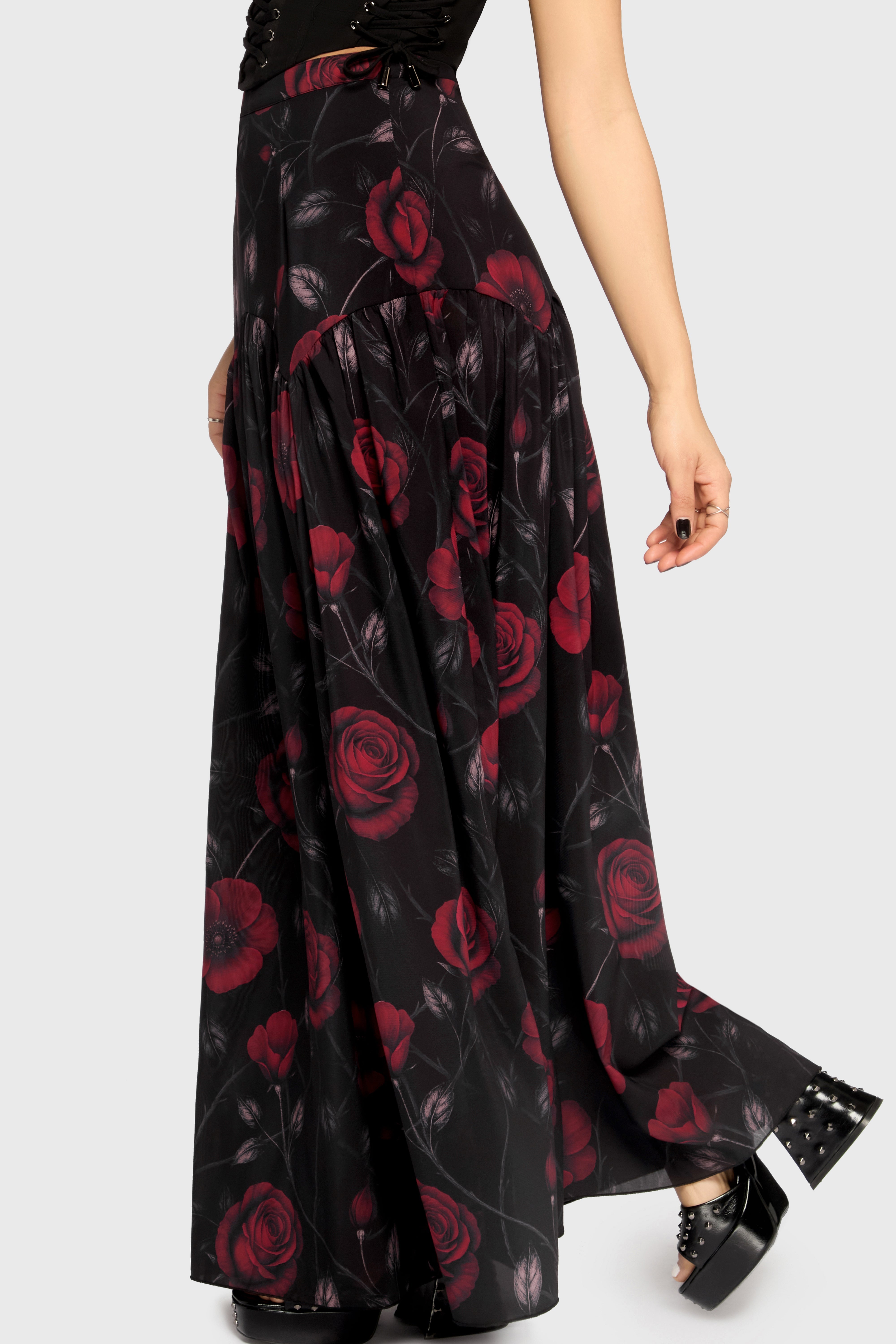 Fawnelle Dropped Waist Skirt