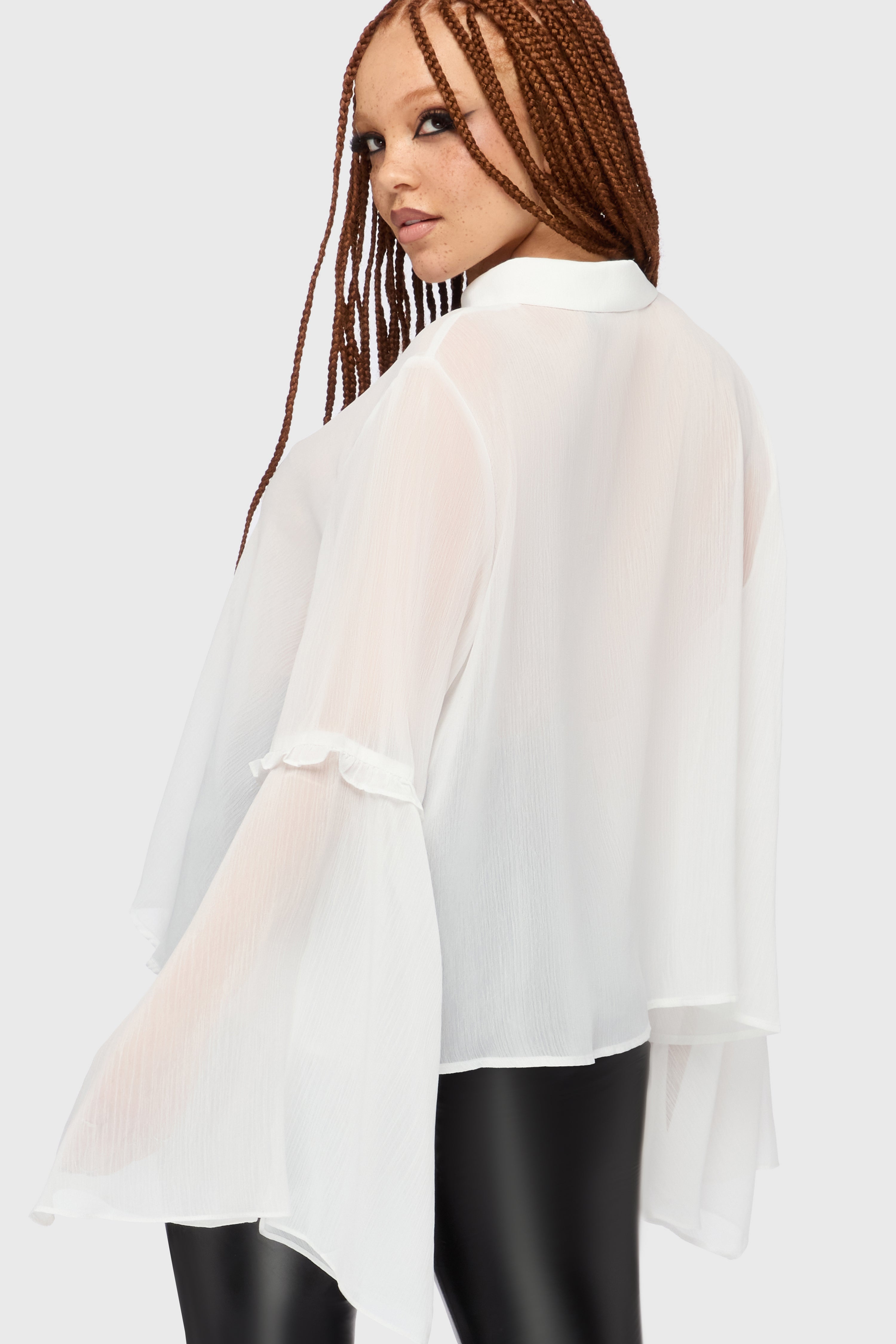 Fawnelle Flared Sleeve Shirt