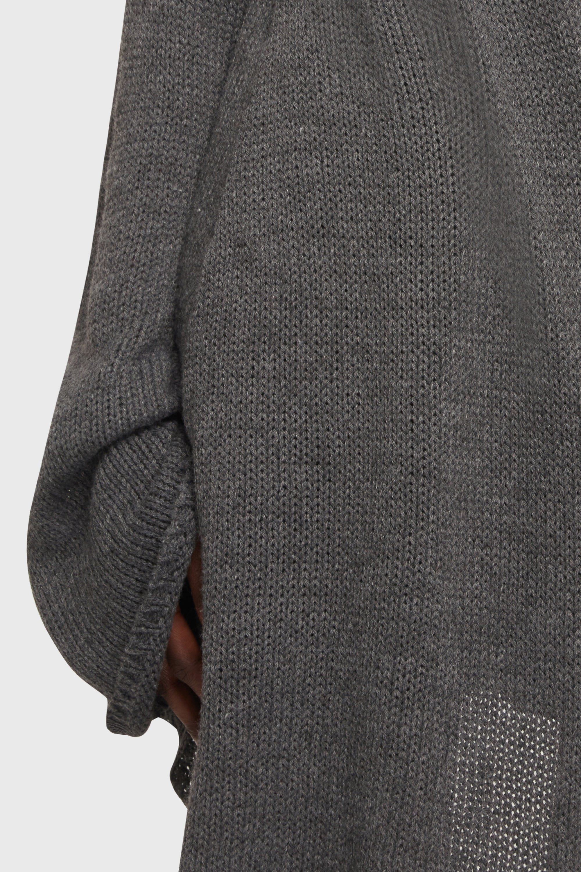 Forget Wishing Knit Cardigan Grey