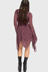 Gaia Adorned Mini Dress